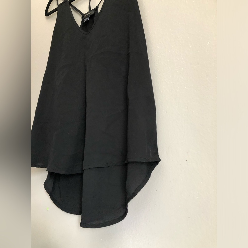 Streetwear Society Black Asymmetrical Backless Camisole - Picture 3 of 8